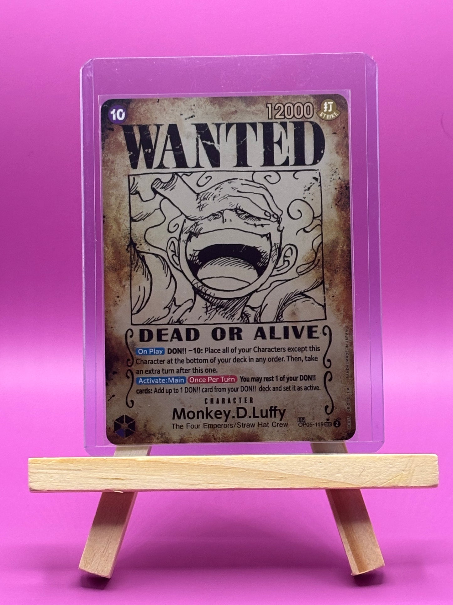 Monkey.D.Luffy (Wanted Poster) - Emperors in the New World (OP09)