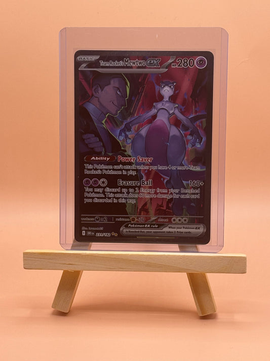 Team Rocket's Mewtwo ex 231/182 Sv10: Destined Rivals Holo