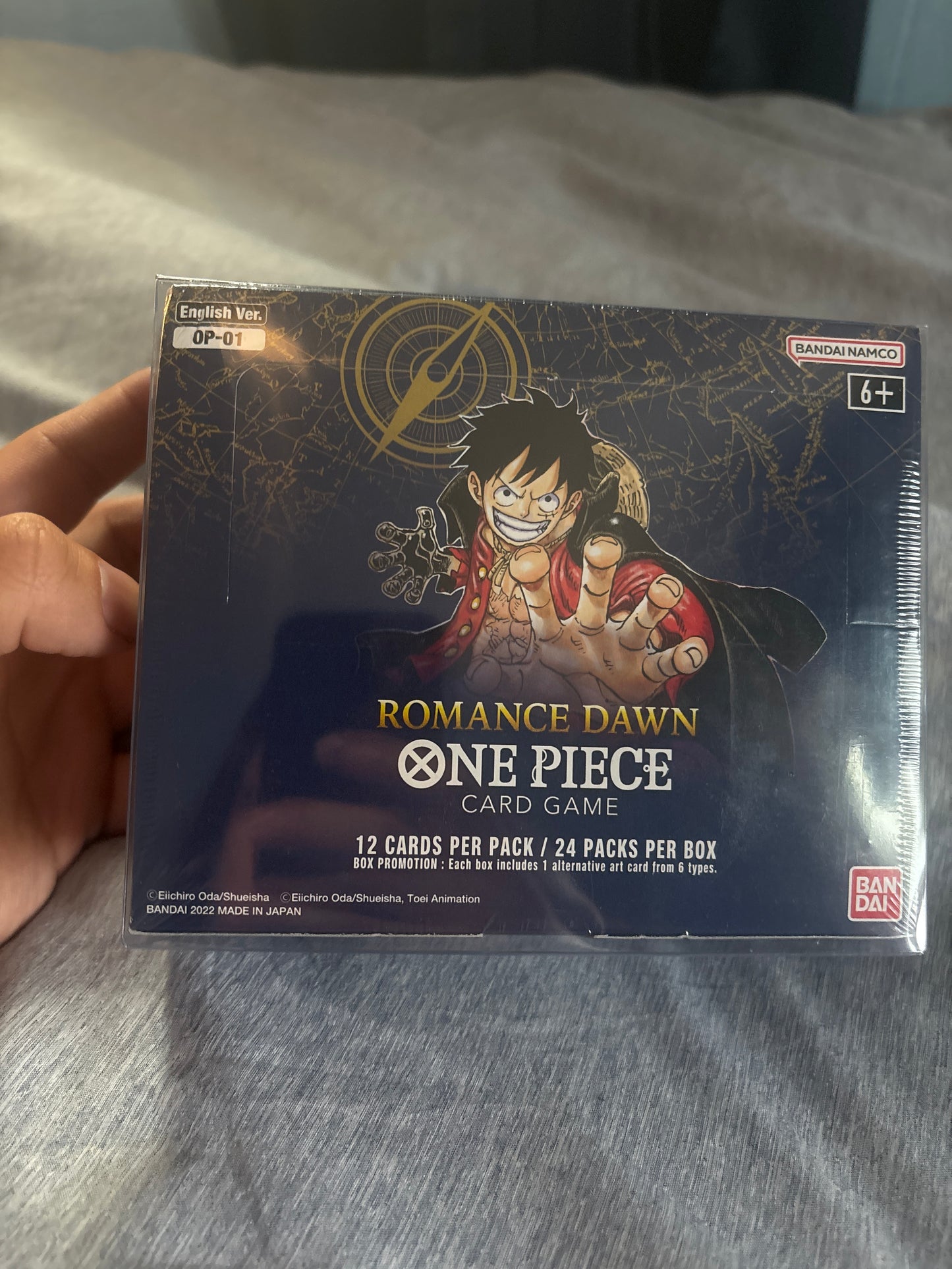 ONE PIECE TCG: ROMANCE DAWN Booster Box (24 Packs)
