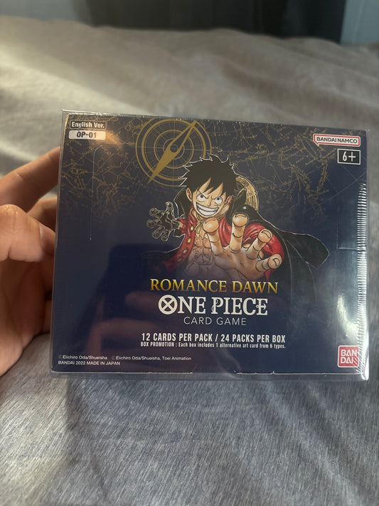 ONE PIECE TCG: ROMANCE DAWN Booster Box (24 Packs)