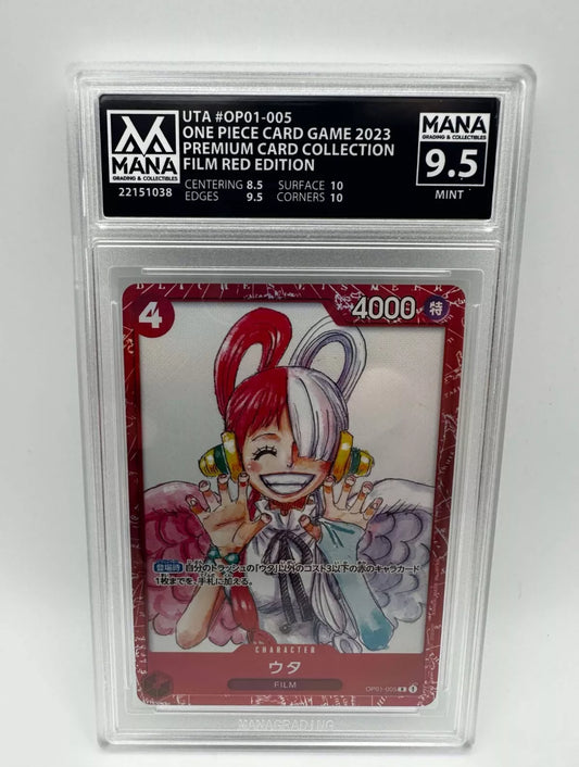 PSA 9.5 UTA #OP01-005 FILM RED COLLECTION