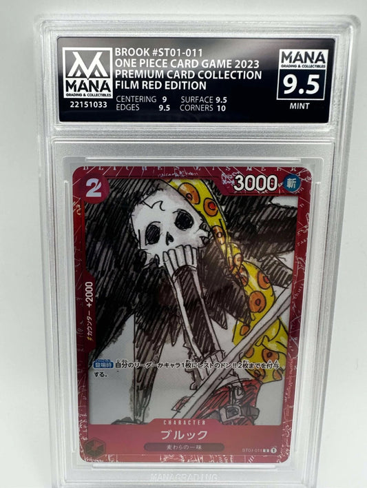 PSA 9.5 BROOK #ST01-011 FILM RED