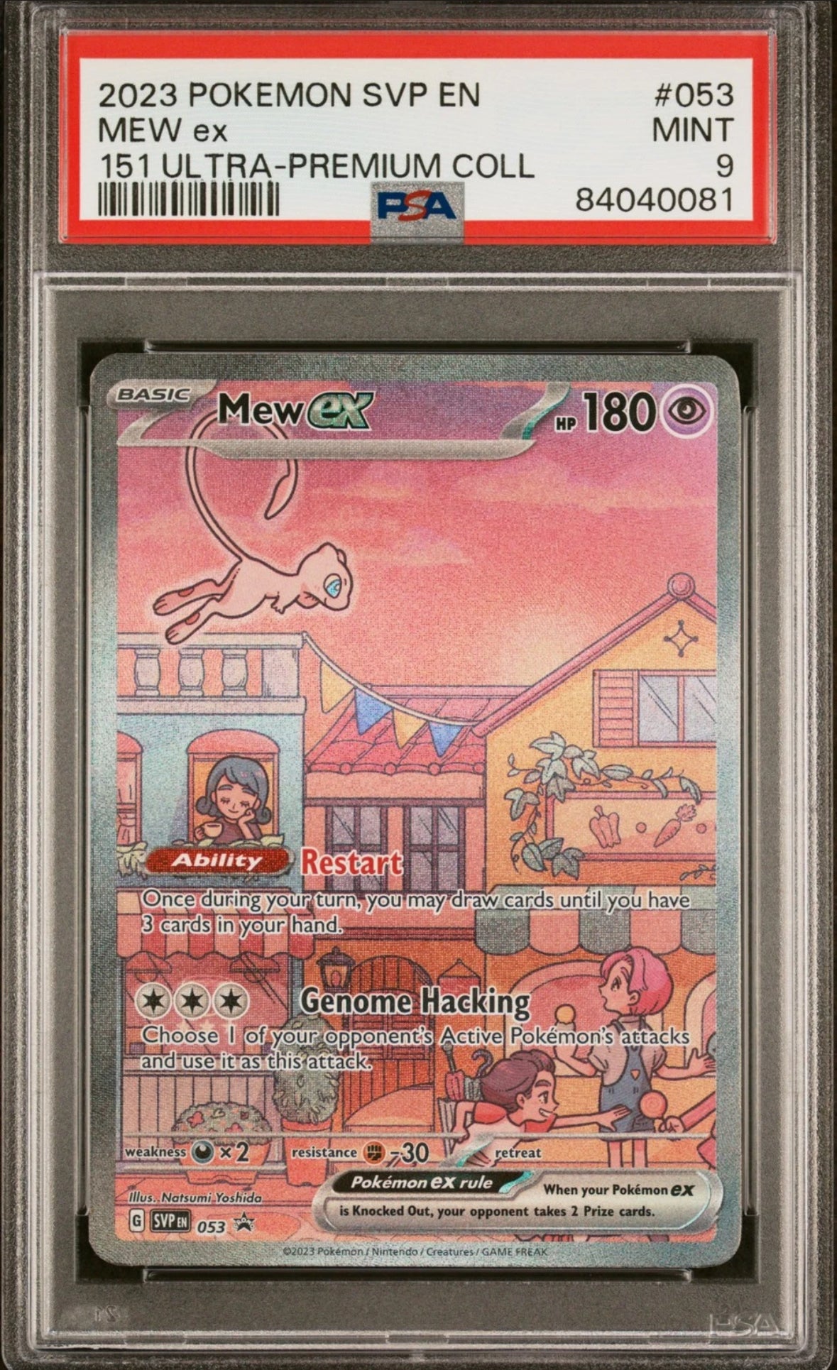 PSA 9 151 Mew EX #053