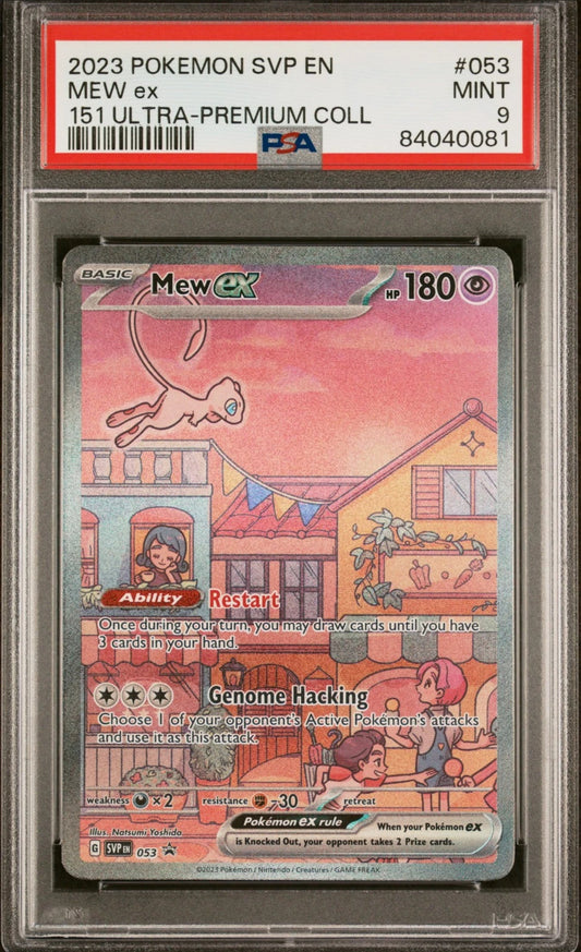 PSA 9 151 Mew EX #053