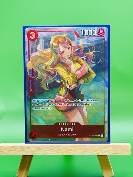 ONE PIECE CARD GAME NAMI ST21-009 C / ALT ART