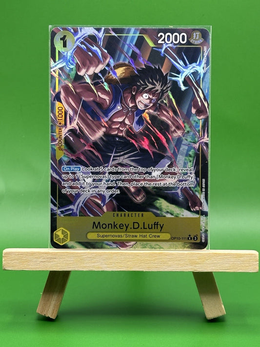 One Piece CCG Monkey.D.Luffy OP10-111 Rare Alternative Art Royal Blood