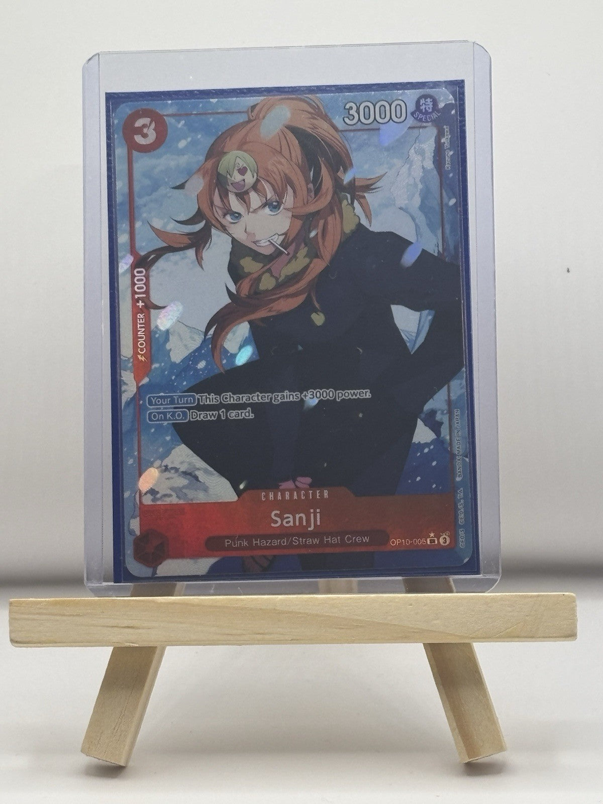 Sanji (Alt Art) OP10-005 SR Royal Blood -One Piece CCG