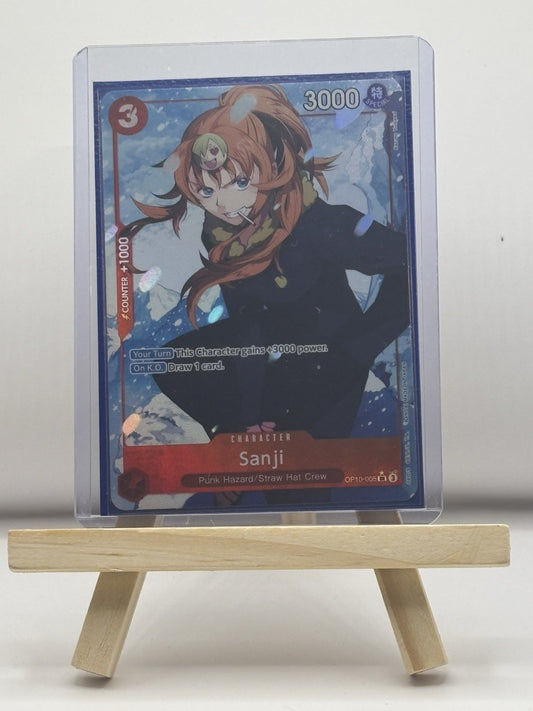 Sanji (Alt Art) OP10-005 SR Royal Blood -One Piece CCG